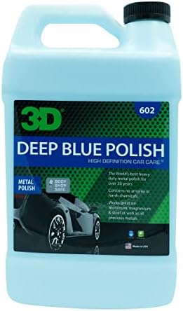 3D Deep Blue Metal Polish 1 Gal (limited stock)