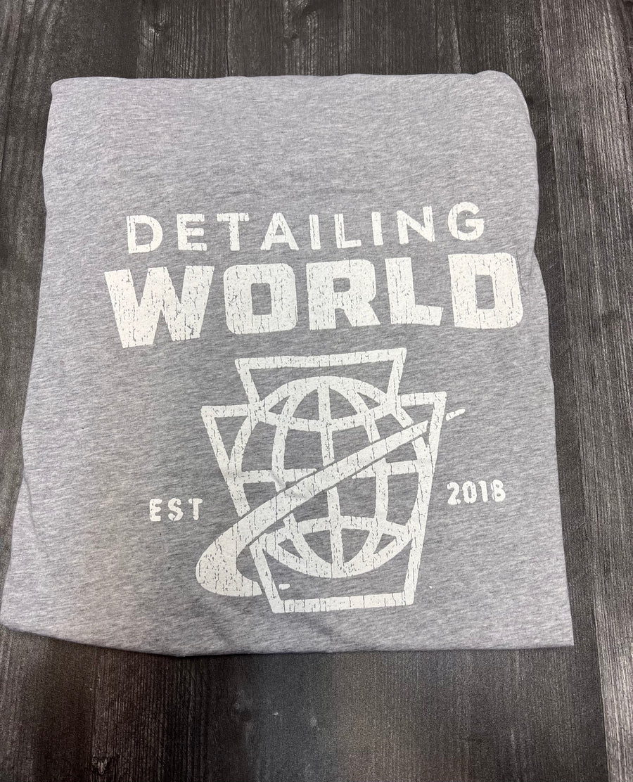 Detailing World Gray T-Shirt Small