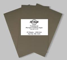 Hi Tech Microgrit Finishing Paper 1500 Grade 25 Pack