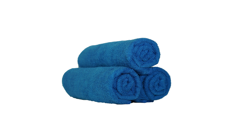 Microfiber Towel (10 Pack) 230GSM Blue T205B