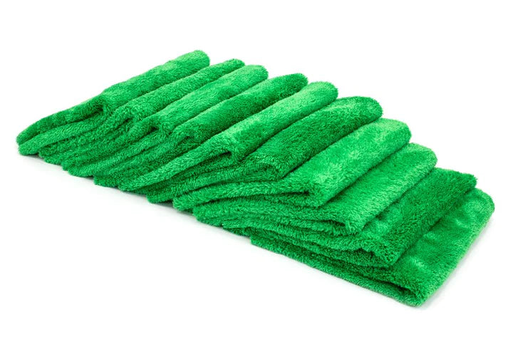 Korean Plush Microfiber Towels 350GSM (Dual Plush) GREEN TPK350