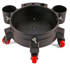 MaxShine Rolling Bucket Dolly (Black)