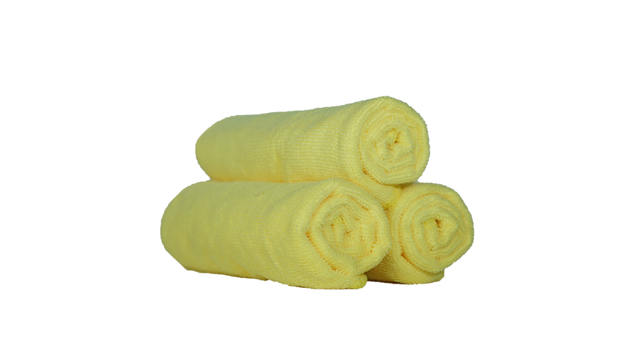 Microfiber Edgeless Towels Yellow T305YE 300 gsm