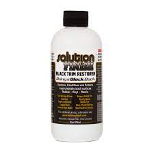 Solution Finish Trim Restorer 12oz Black